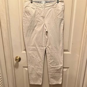 J. JILL Women’s Live-in Chino Pants. Sz 6. Waist 32. Inseam 27.5.